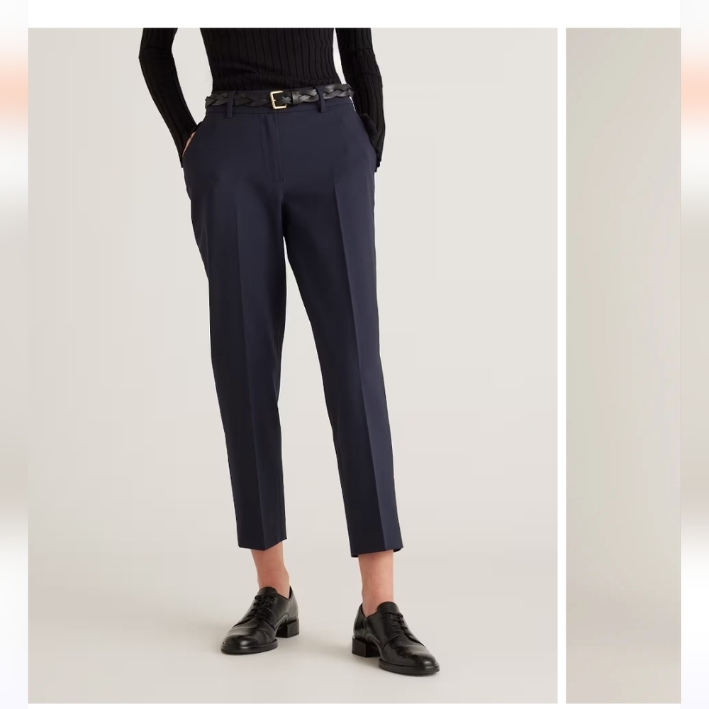 Italian Wool Trouser Slim Leg SZ 14 NWT
